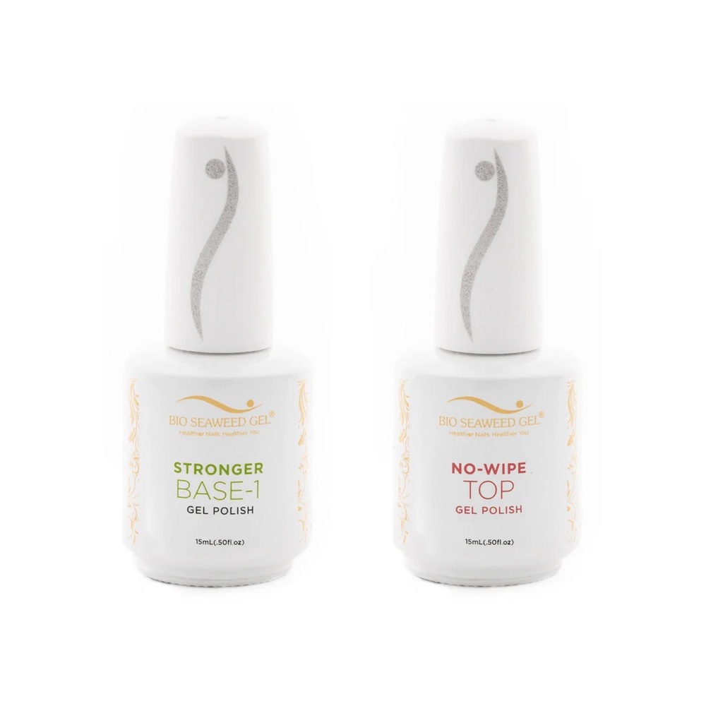 Bio Seaweed Gel Nail Base and Top Coat